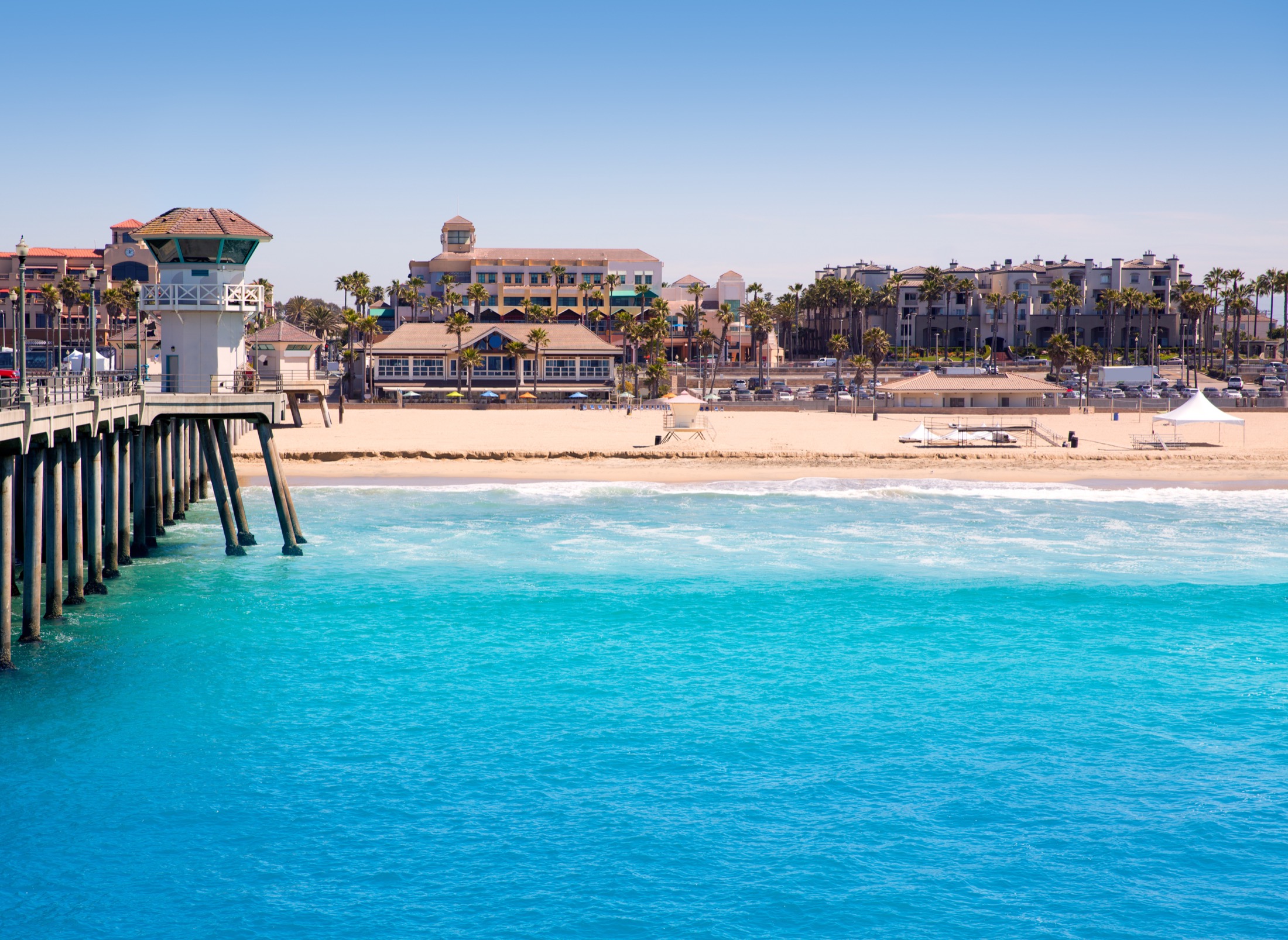 Huntington Beach coastal neighborhood view